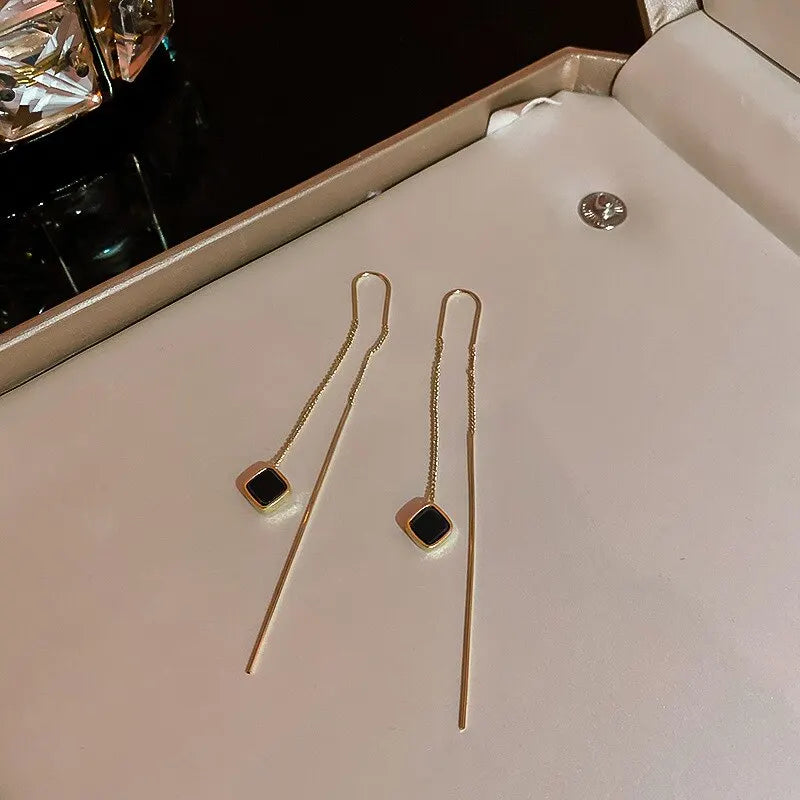 Geometric Drop Earrings