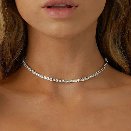 Moissanite Tennis Necklace – Elegant and Timeless