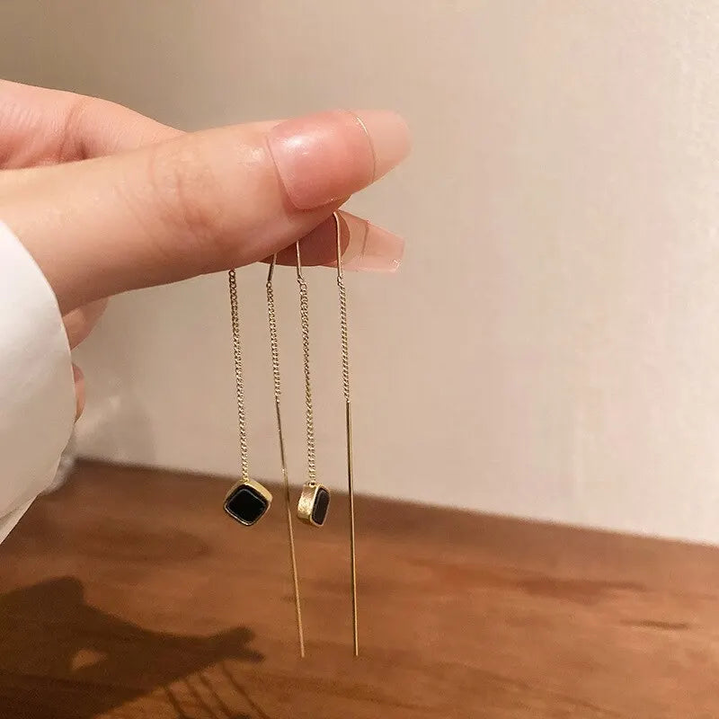 Geometric Drop Earrings