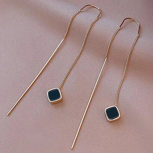 Geometric Drop Earrings