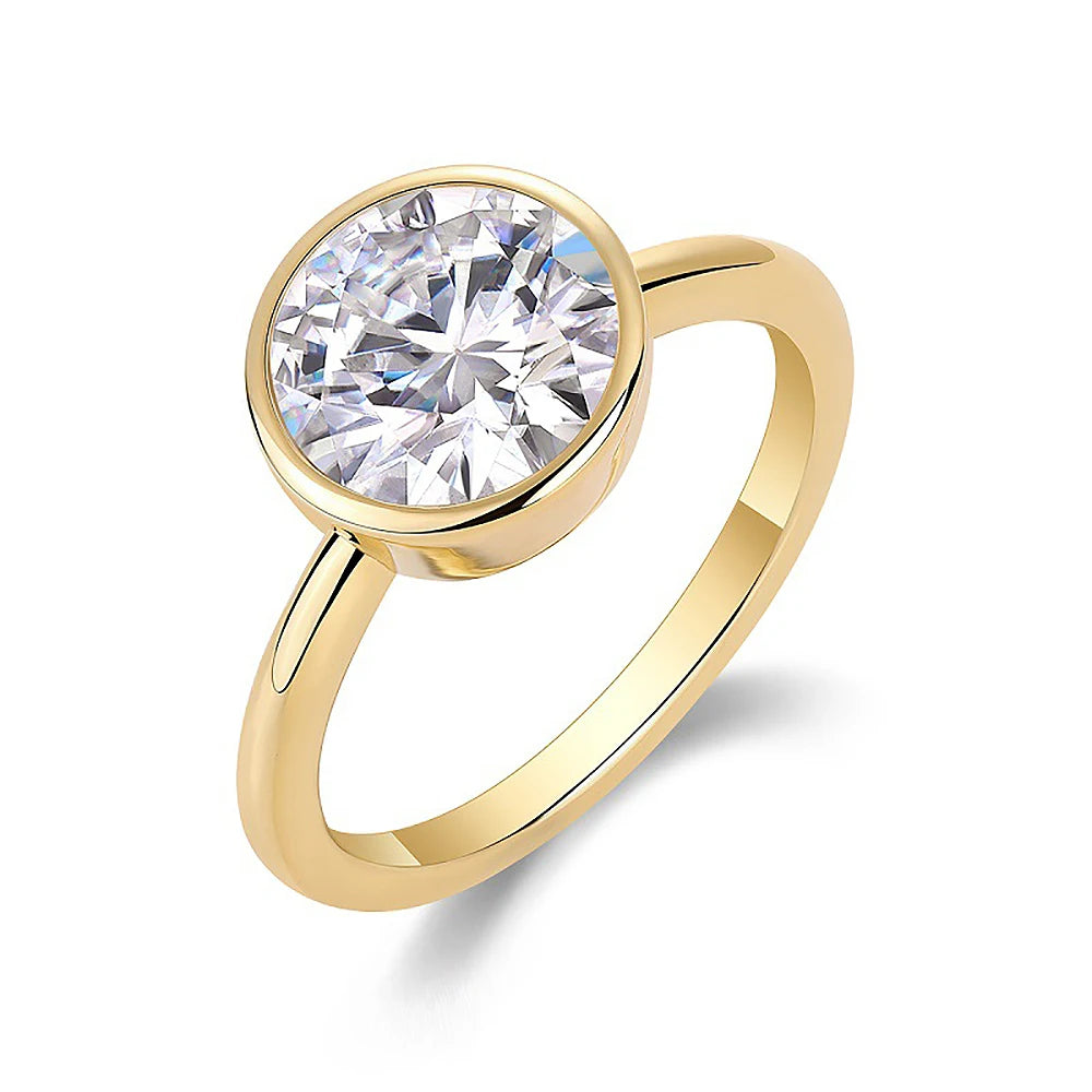 Moissanite Wedding Band - 3 Carat VVS1 Excellence